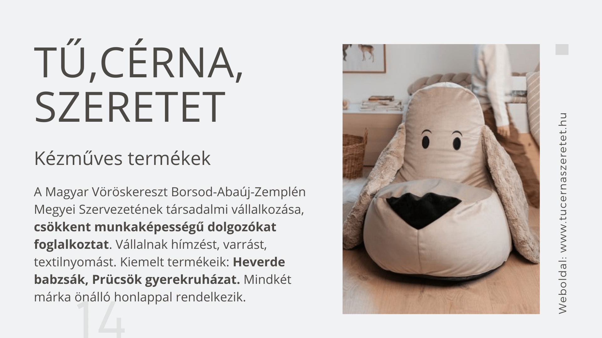 Tű, cérna, szeretet