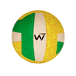 Röplabda zöld, sárga, fehér Logo