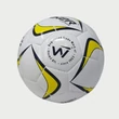 Winner Platinum focilabda – kézzel varrott, fényes sárga-fekete edzőlabda