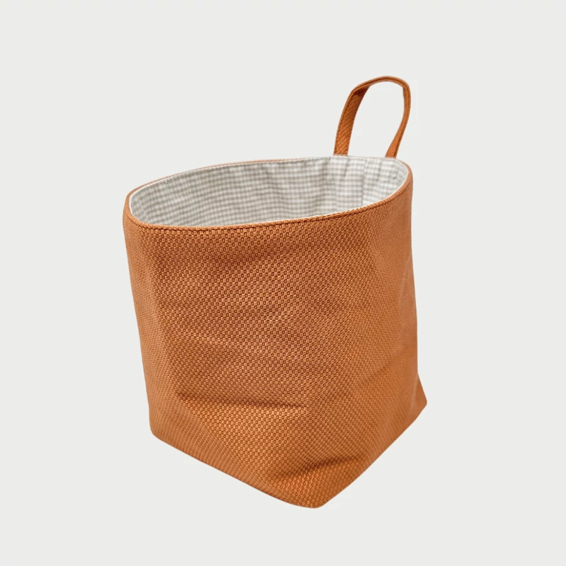 Textil tároló narancs színben